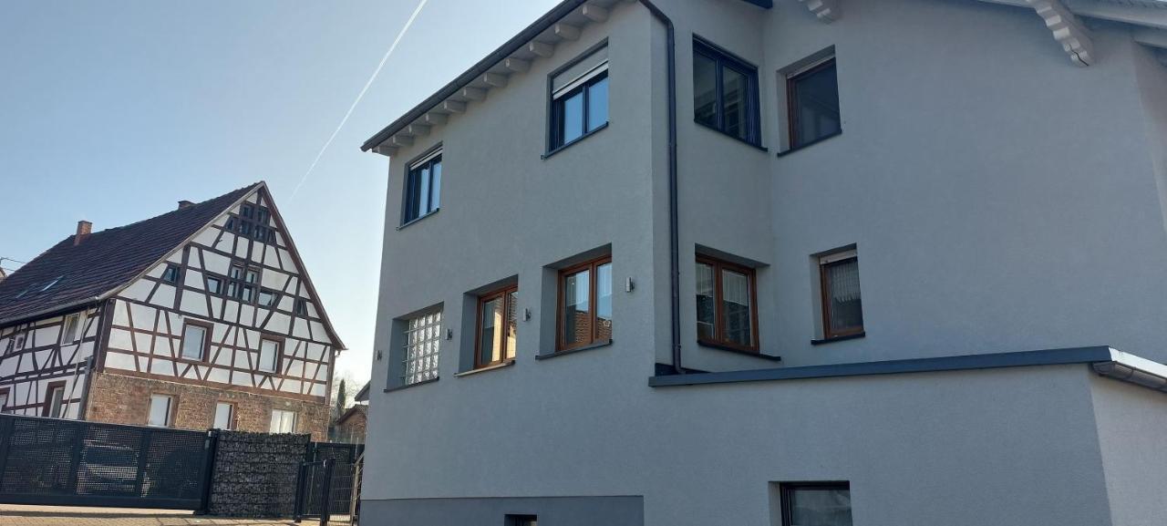 Grosse Tolle 4 Zimmer Ferienwohnung Im Herzen Des Odenwaldes Mörlenbach Kültér fotó